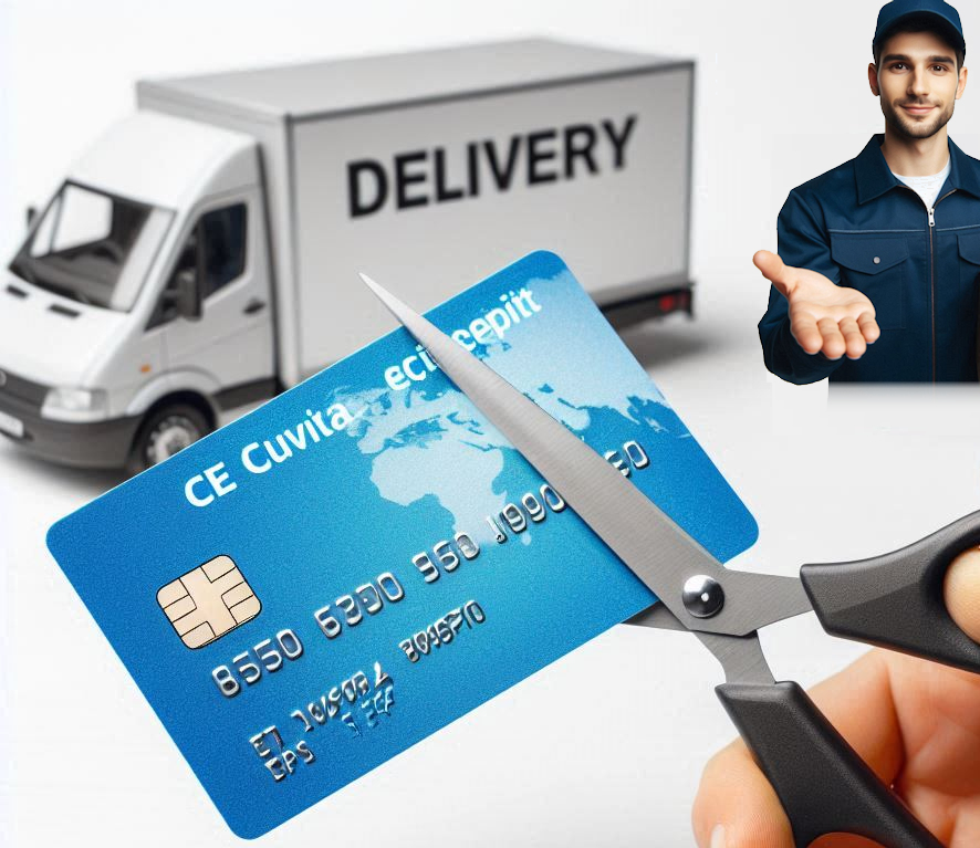 Nouvelle arnaque à la carte bancaire coupée en deux